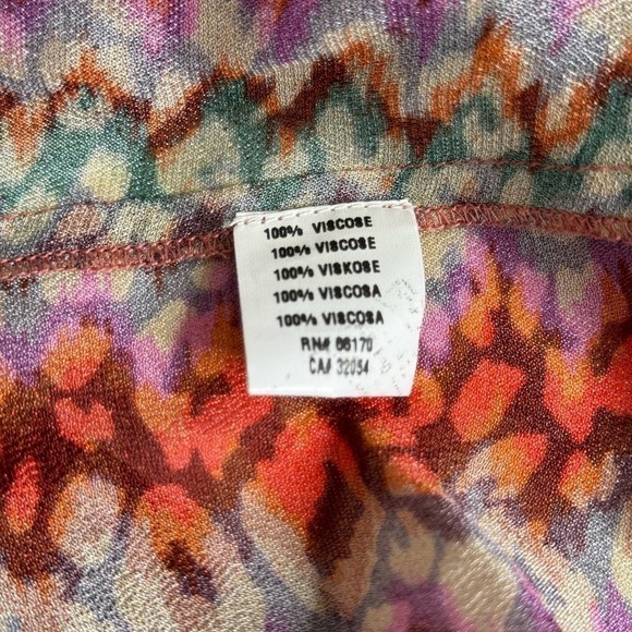 bl^nk London Top Blouse Long Sleeve Size Small‎ - Picture 7 of 11